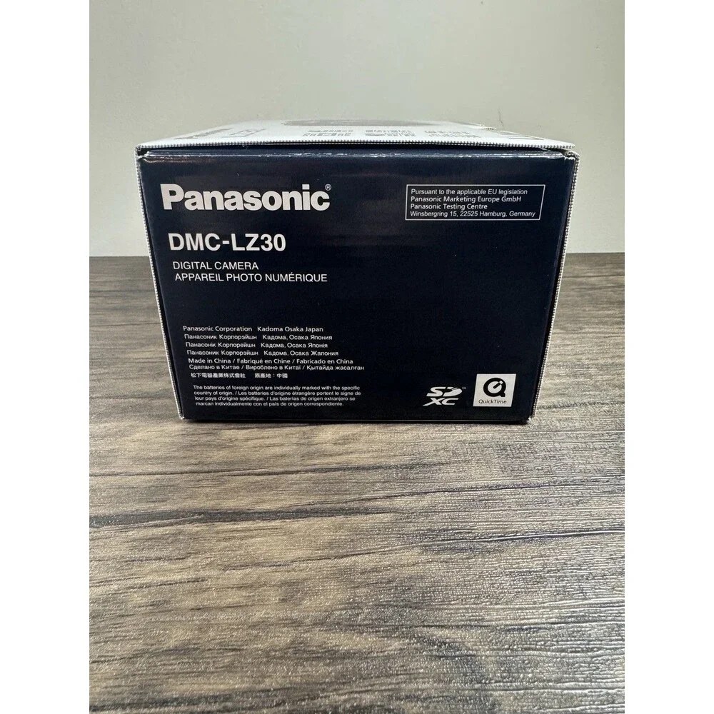 Panasonic Lumix DMC-LZ30 16.1MP Digital Camera 35x Optical Zoom TESTED W/Case